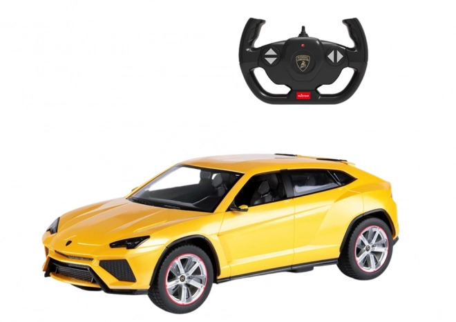 Mașina teleghidată Lamborghini Urus galbenă