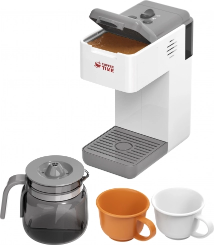 Cafetieră pentru copii cu ceainic și apă curgătoare 20 cm