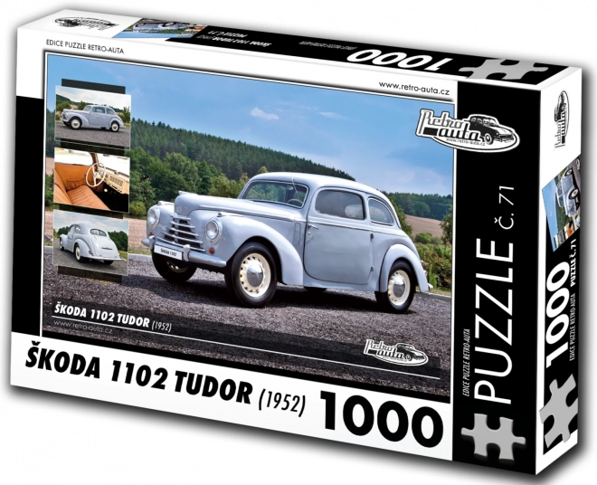 Puzzle Șkoda 1102 Tudor Înapoi la Vechi