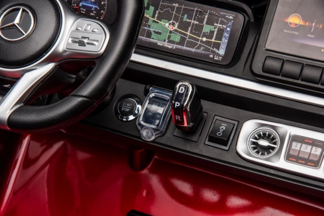 Mașină pe acumulator Mercedes G63 XXL Roșu 24V