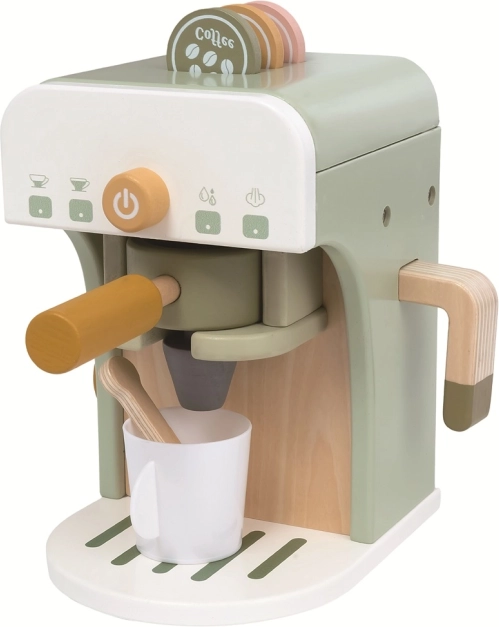espressor cu pârghie din lemn pentru copii 2kids toys