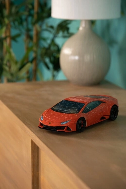 Model puzzle Lamborghini Huracán Evo verde