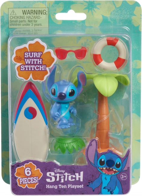 Set figurine Lilo și Stitch Hang Ten
