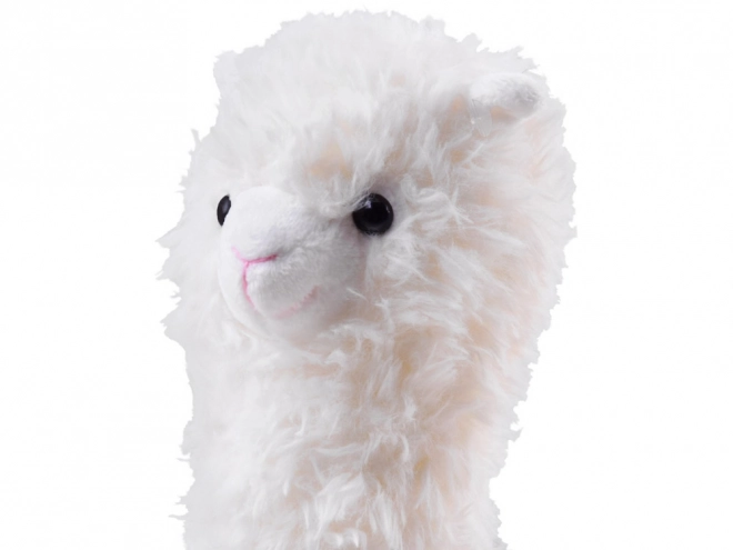 alpaca pufoasă - jucărie de pluș 28 cm – maro