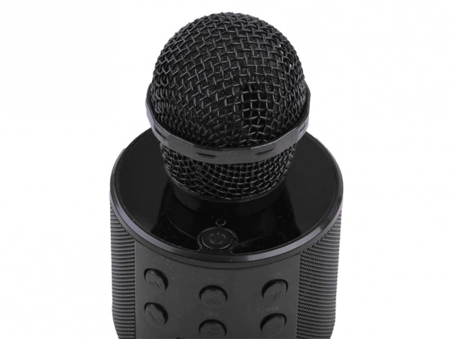 Mikrofon karaoke wireless cu difuzor – Negru