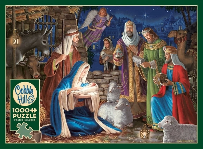 COBBLE HILL Puzzle Miracol la Betleem 1000 de piese