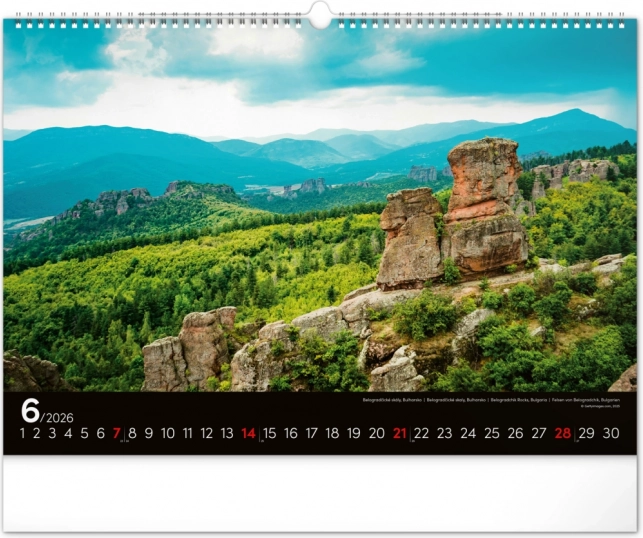 Calendar de perete Peisaje 2026