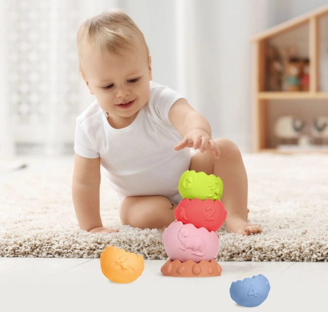 Piramidă senzorială pastel Tullo