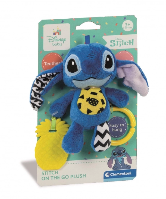 Stitch din pluș din Disney cu inele pentru agățare