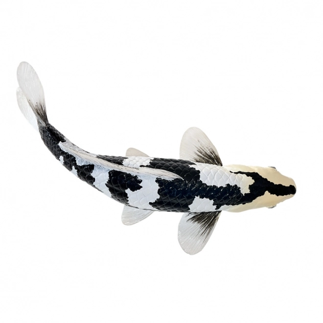 Figurină Mojo crap Koi Shiro Utsuri