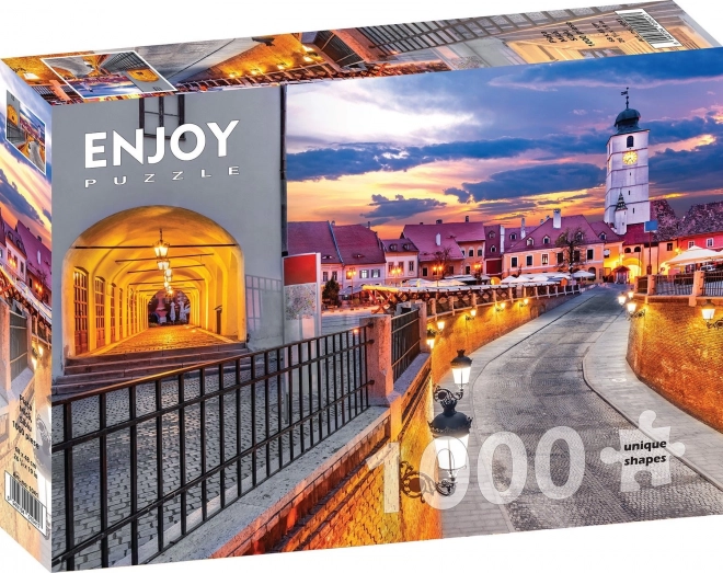 Puzzle Piața Mică, Sibiu, România 1000 piese