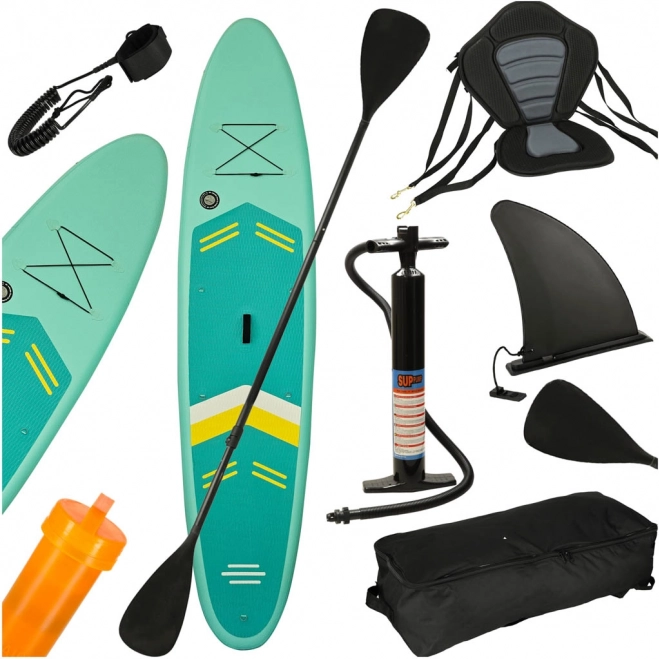 Paddleboard gonflabil 350 cm cu accesorii și scaun