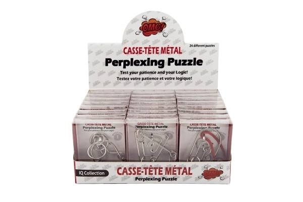 Puzzle metalic 5-7 cm mix de tipuri