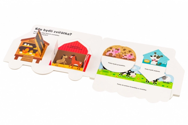 La fermă - Carte ilustrată pentru cei mici