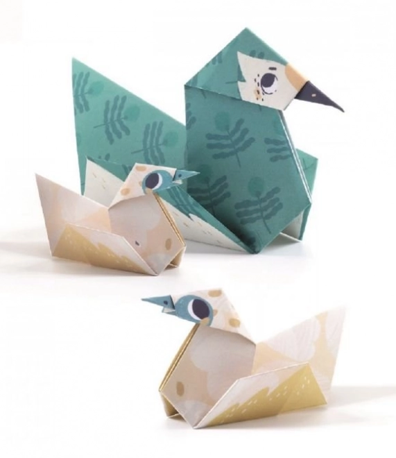 Origami familii de animale Djeco