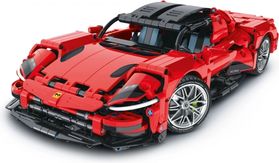 iM.Master set de construcție mașină sport roșie