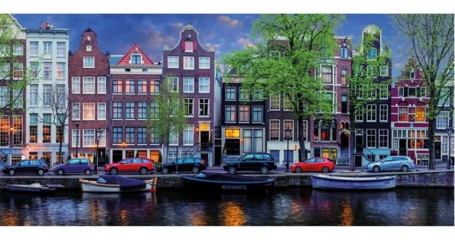 Puzzle panoramic Amsterdam 636 piese