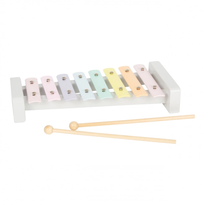 Set de instrumente muzicale pastel Small Foot 3 piese