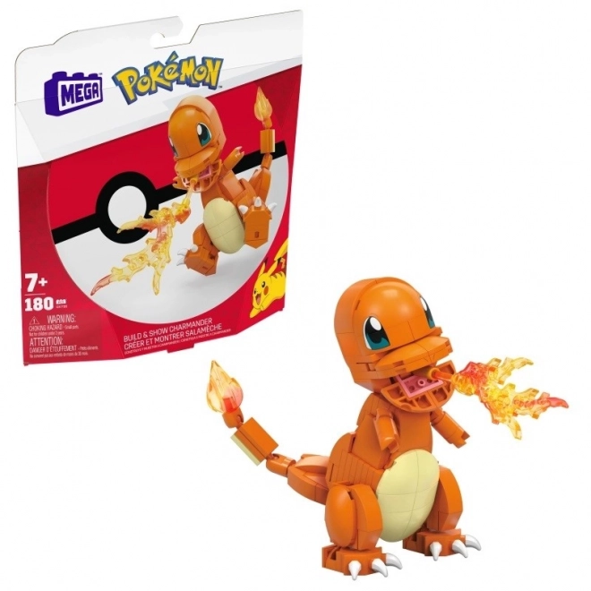 mega construx construiește și expune un pokemon – Charmander