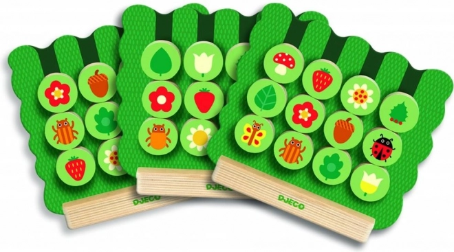 Joc educativ din lemn Gardimix de la Djeco