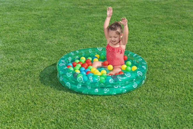 Piscină gonflabilă 91x20cm cu mingiuțe BESTWAY