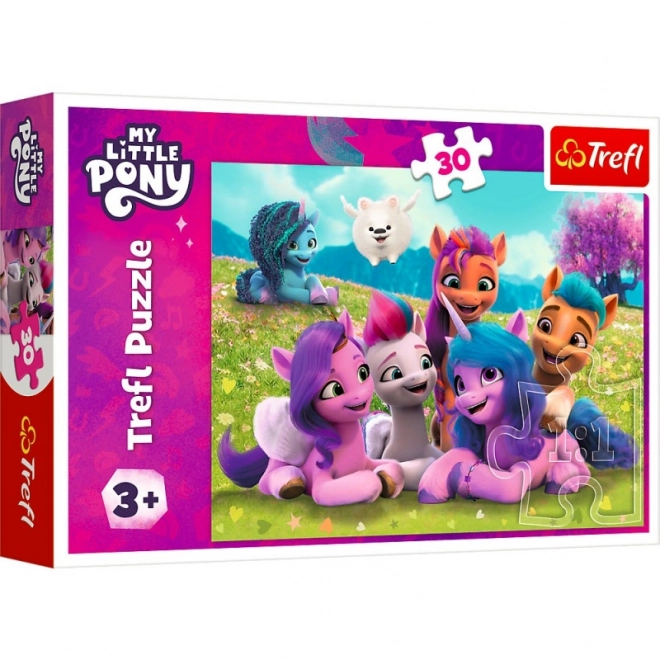 Puzzle 30 piese Prietenii Poneii My Little Pony