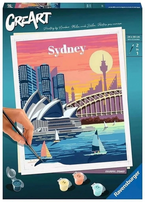 pictură pe numere CreArt Sydney de la Ravensburger