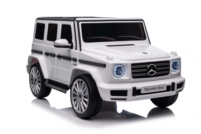 Vehicul electric Mercedes G500 alb 4x4 – Alb