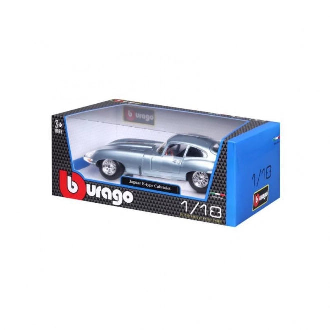 Model metalic Jaguar E Coupe Bburago 1:18