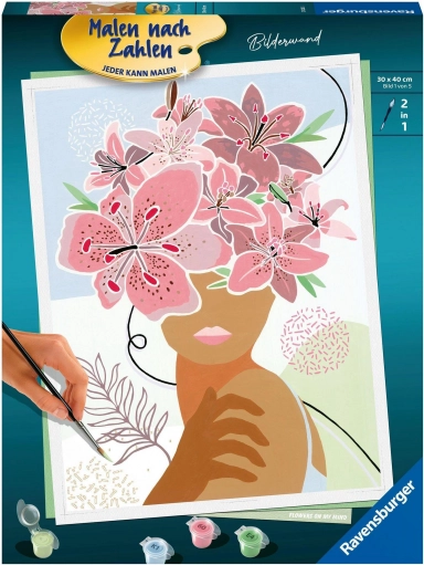 Ravensburger CreArt: flori în mintea mea – pictură după numere