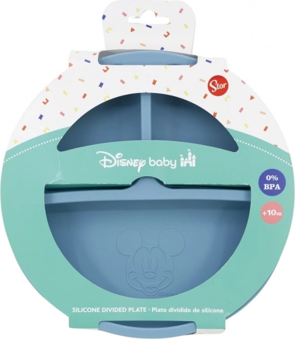 Farfurie din silicon Mickey Mouse