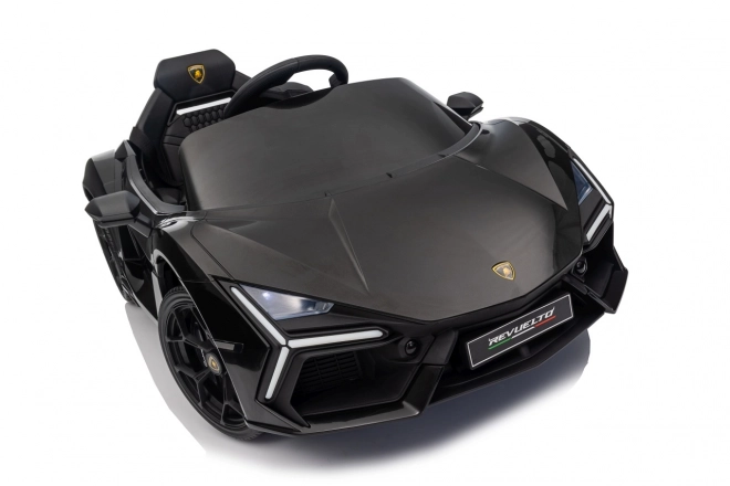Mașinuță electrică pentru copii Lamborghini Revuelto negru