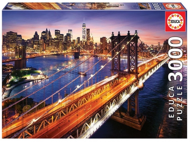 Puzzle Manhattan Twilight 3000 piese