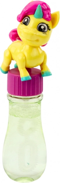 Baloane săpun Unicorn cu figurină mobilă 14cm