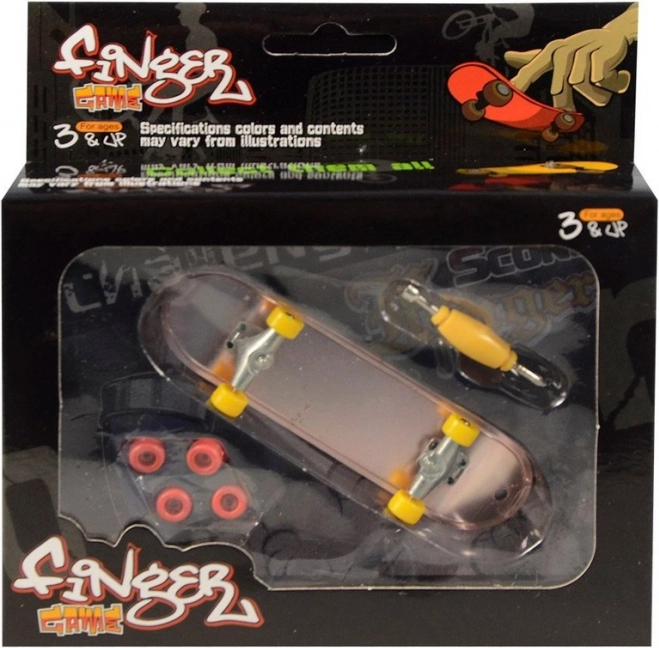Skateboard de deget Metalic 9 cm