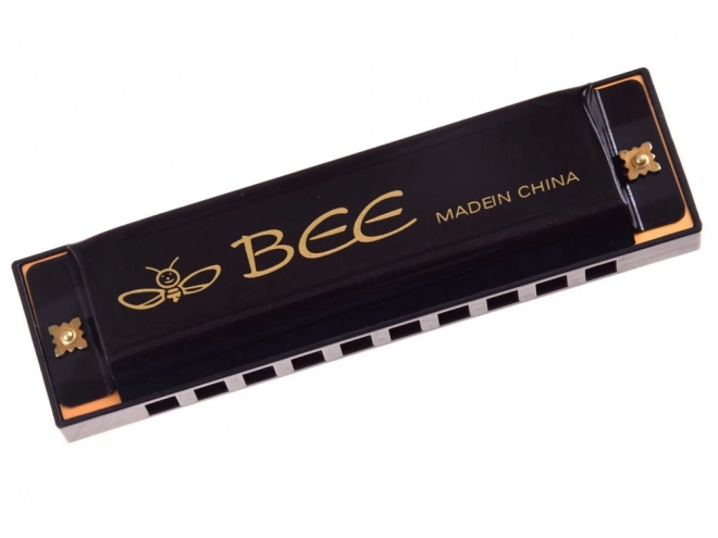 Harmonica metalică Bee pentru copii