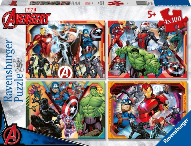 puzzle ravensburger avengers 4 in 1