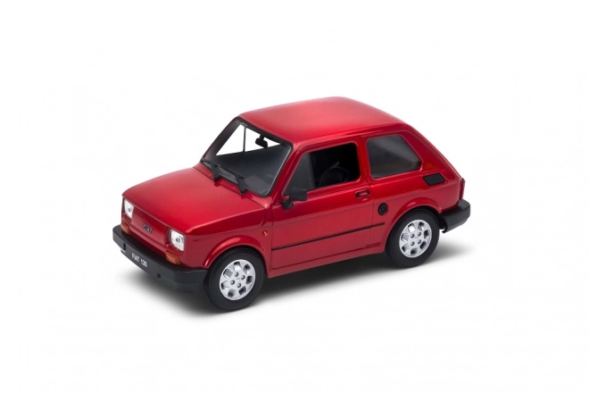 Model Fiat 126p Maluch 1:21 roșu