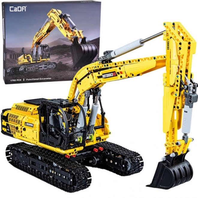 Excavator cu telecomandă set de construcție tip tehnic