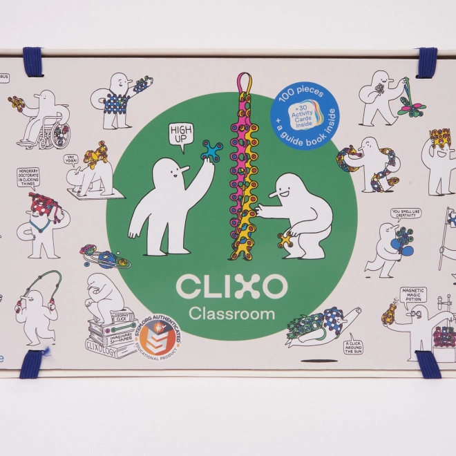 Clixo set colorat cu magneți pentru copii