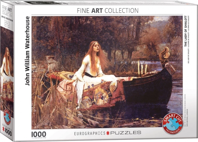 Puzzle Eurographics Doamna din Shalott 1000 de piese