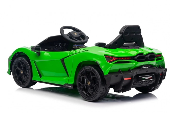 Mașinuță electrică Lamborghini Revuelto verde