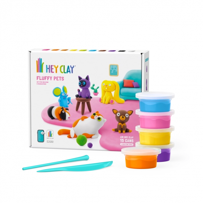 Chitul modelaj Hey Clay prieteni drăgălași