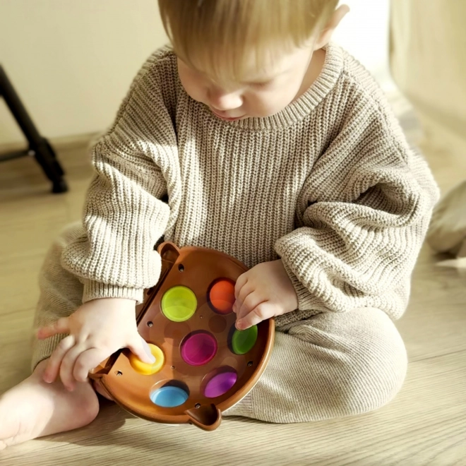 Arici Pop-it cu numere WOOPIE Jucării Fidget