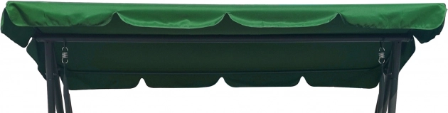 Copertină verde pentru leagăn de grădină