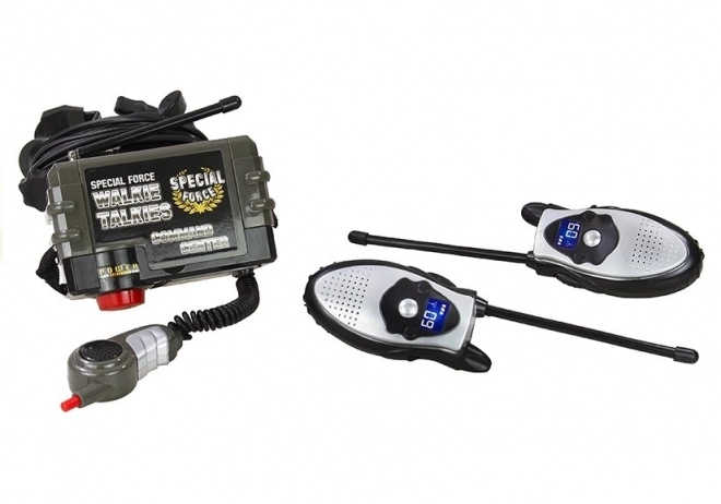 Set Walkie Talkie Bază Radio Comunicare