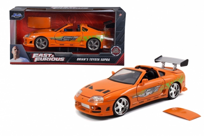 mașină Toyota Supra 1995 Războinici pe roți 1:24