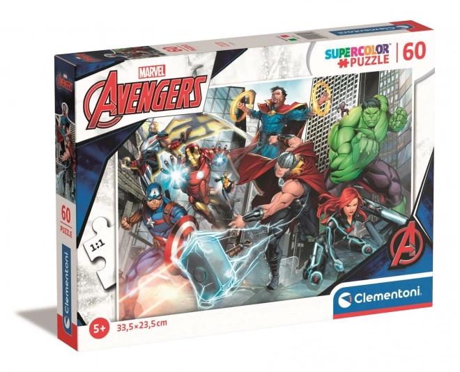 Puzzle cu Avengers Clementoni 60 piese