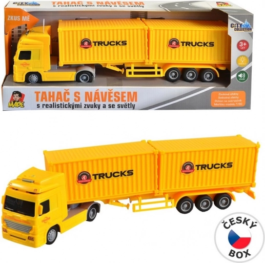 Camion cu două containere pe inerție City Collection