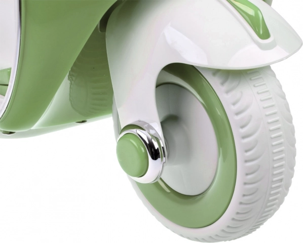 Scuter electric clasic pentru copii portocaliu – Verde